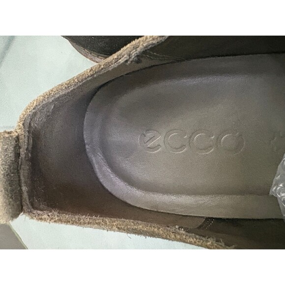 ECCO Kenton Men\'s Oxfords Dress Shoes Size EU 44 US 10-10.5 Nubuck Leather Gray